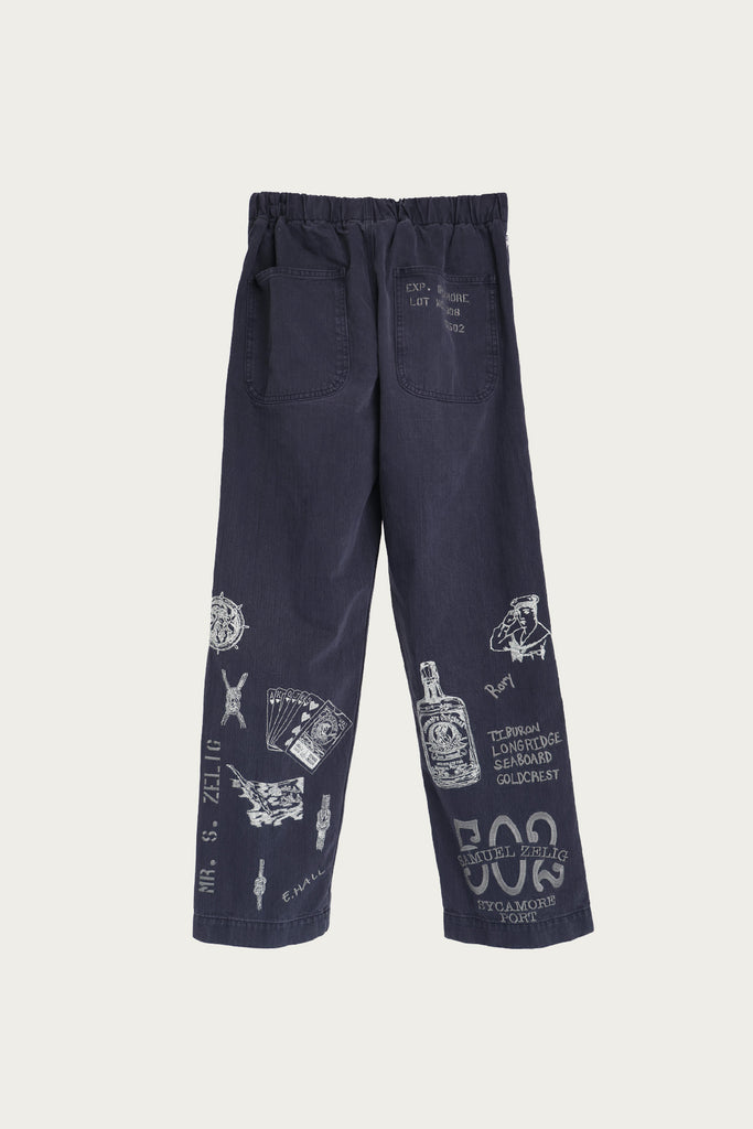 Samuel Zelig - Duffle Pant - Navy - Canoe Club