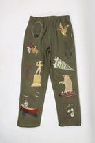 Samuel Zelig - Gallery 002 Pant - Army Green - Canoe Club