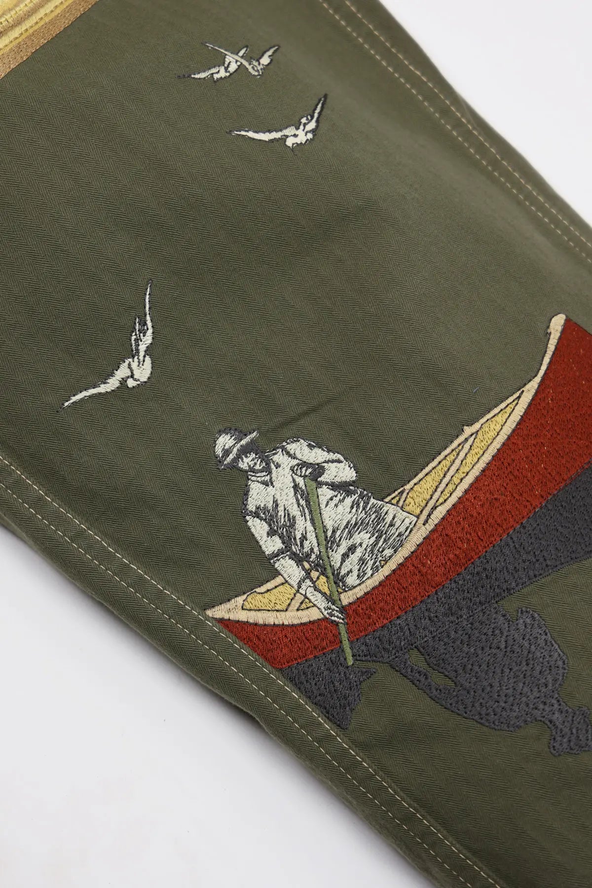 Samuel Zelig - Gallery 002 Pant - Army Green - Canoe Club