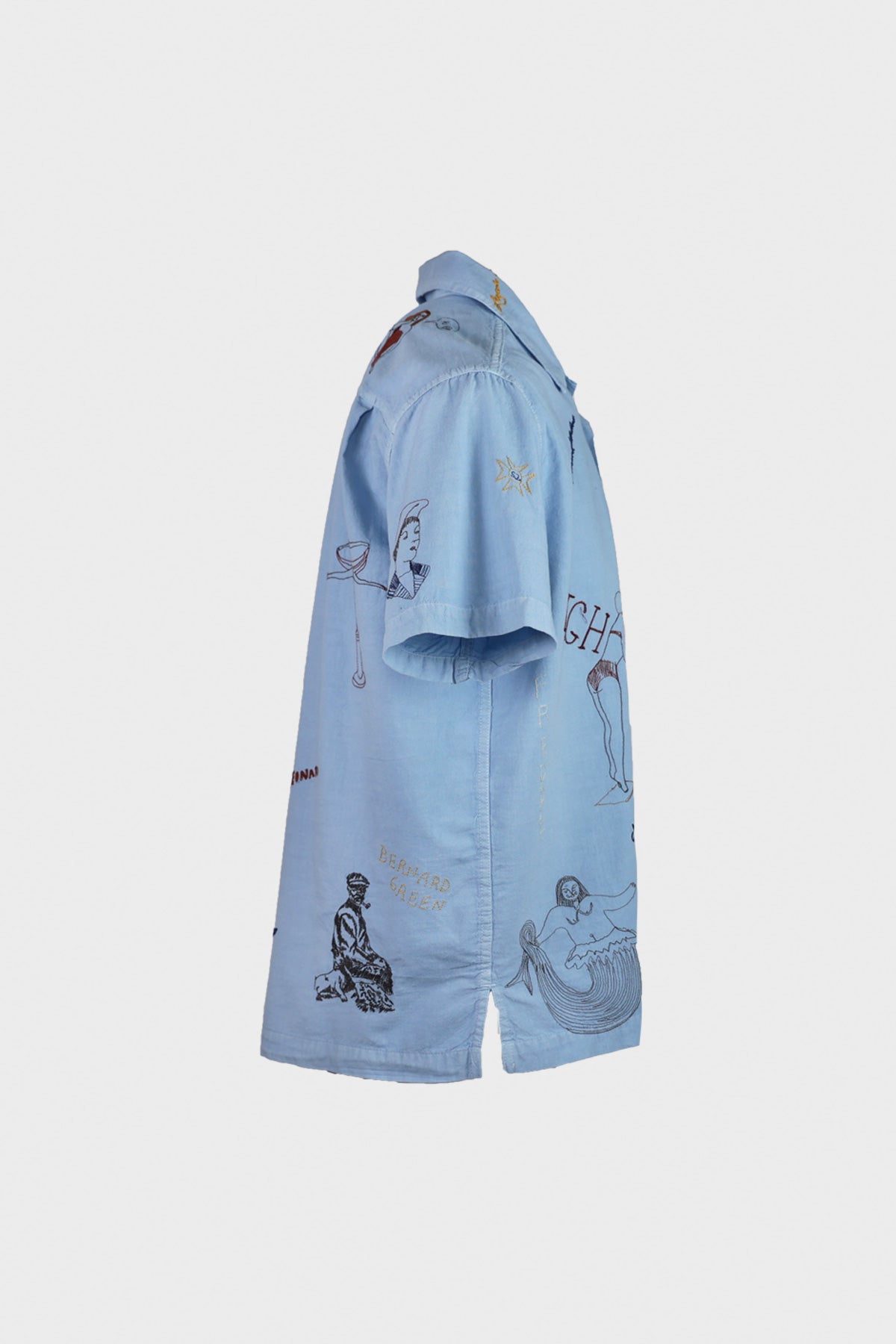 Samuel Zelig - High Dive Camp Shirt - Light Blue - Canoe Club