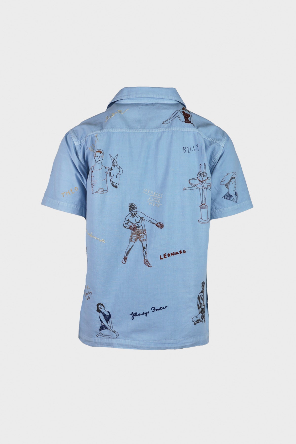 Samuel Zelig - High Dive Camp Shirt - Light Blue - Canoe Club