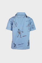 Samuel Zelig - High Dive Camp Shirt - Light Blue - Canoe Club