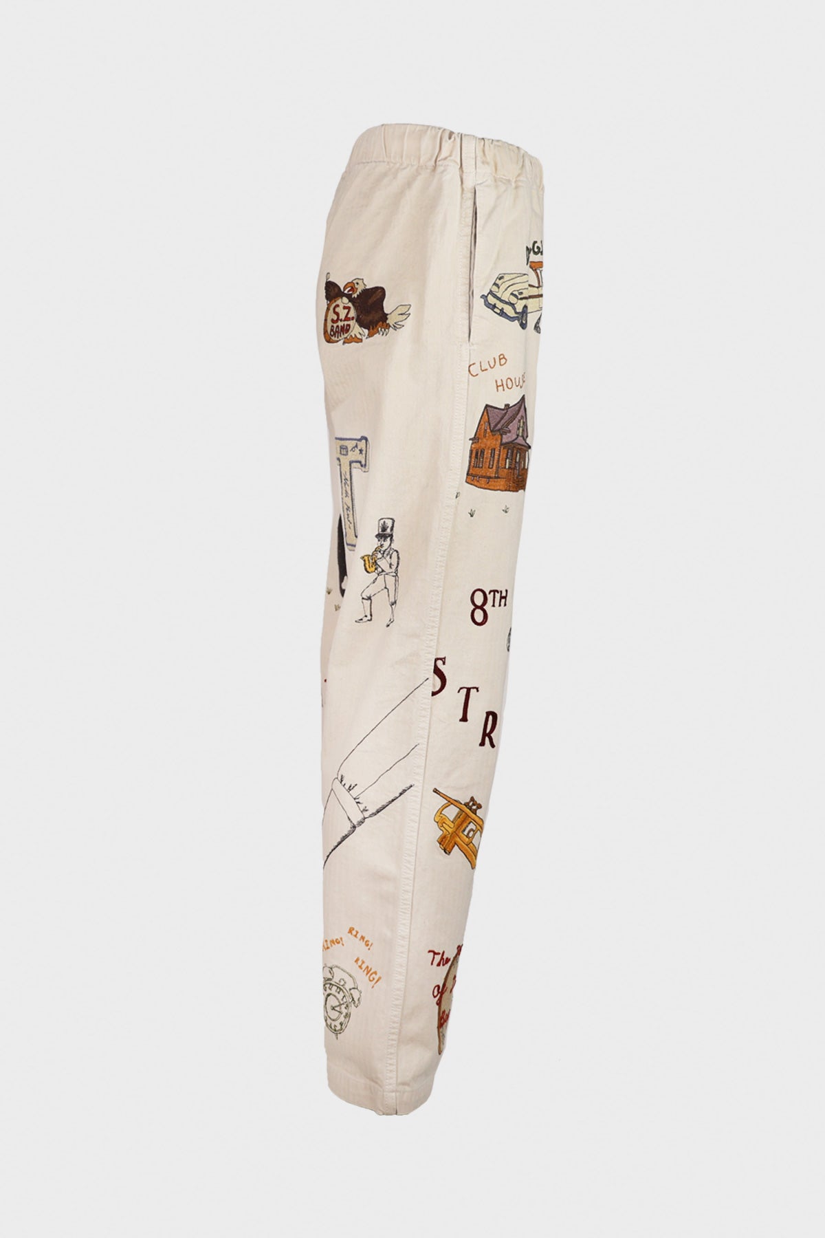 Samuel Zelig - Marching Band Pant - Ecru - Canoe Club