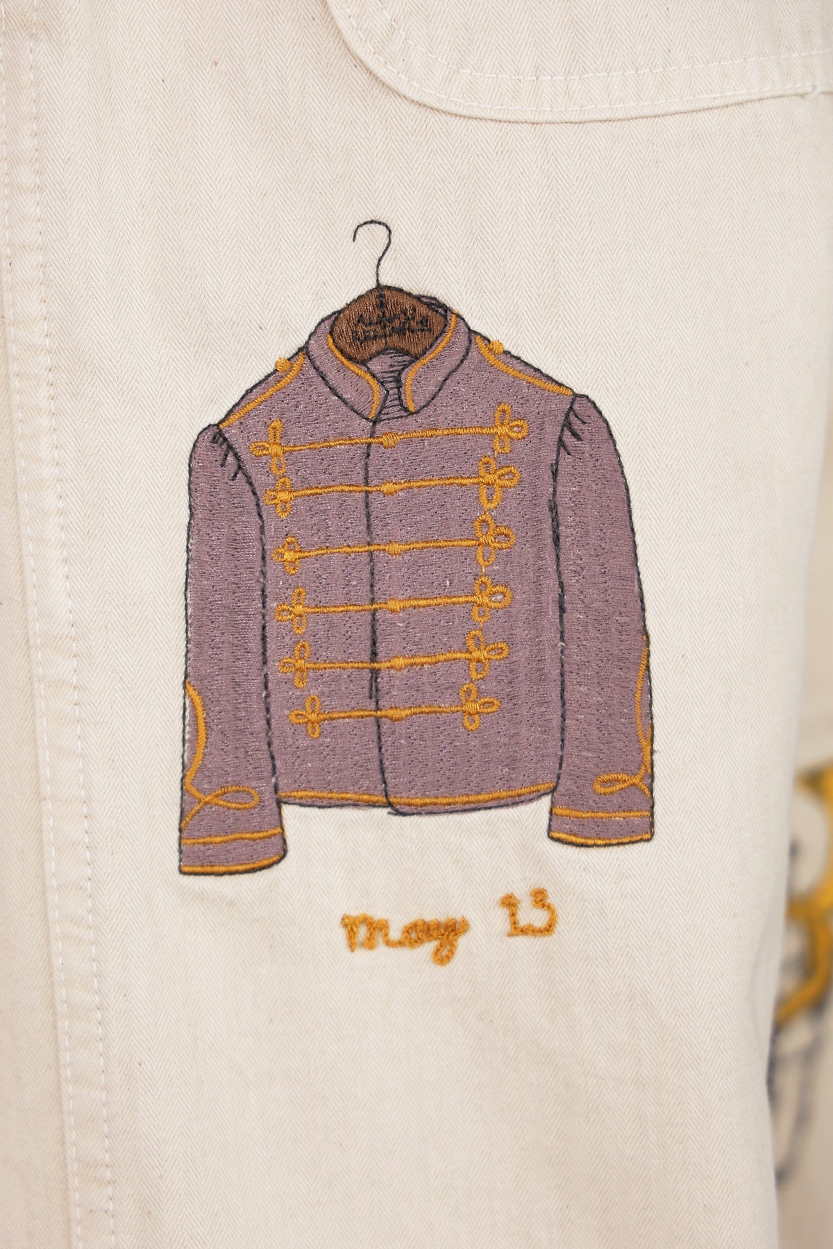 Samuel Zelig - Marching Band Pant - Ecru - Canoe Club