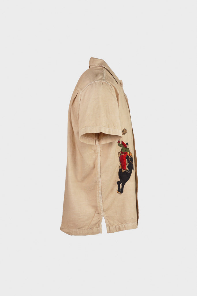 Samuel Zelig - Rodeo Camp Shirt - Tan - Canoe Club