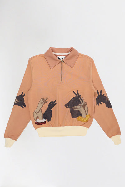 Samuel Zelig ハーフジップ Samuel Zelig Shadow Puppet 1/4 Zip | Canoe Club