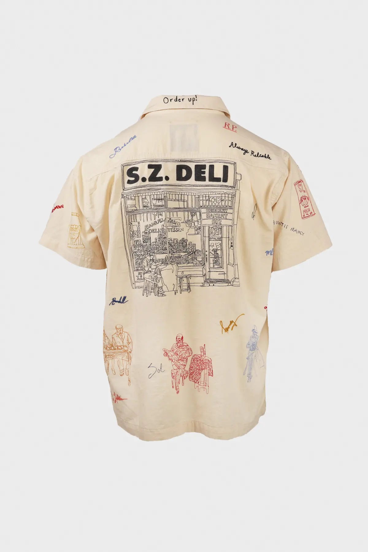 Samuel Zelig - SZ Deli Camp Shirt - Natural - Canoe Club