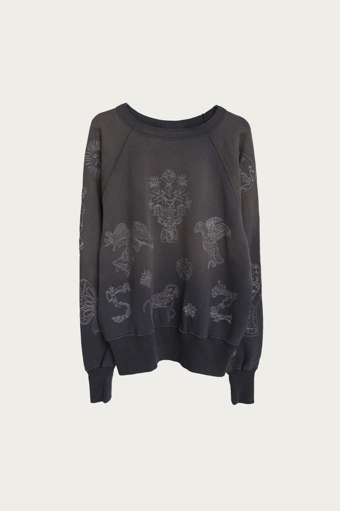 Samuel Zelig - Wilson Crewneck - Charcoal - Canoe Club