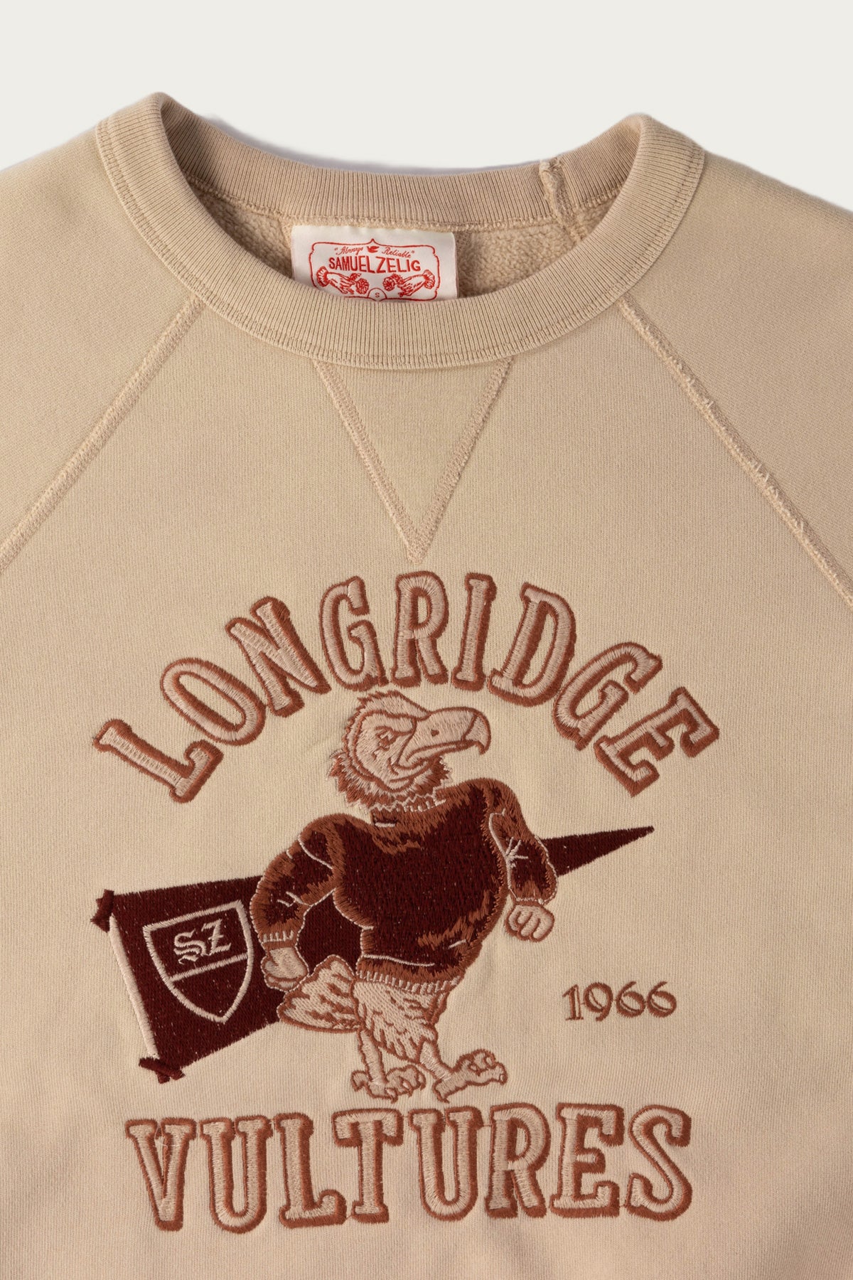 Samuel Zelig - Yearbook Crewneck - Tan - Canoe Club