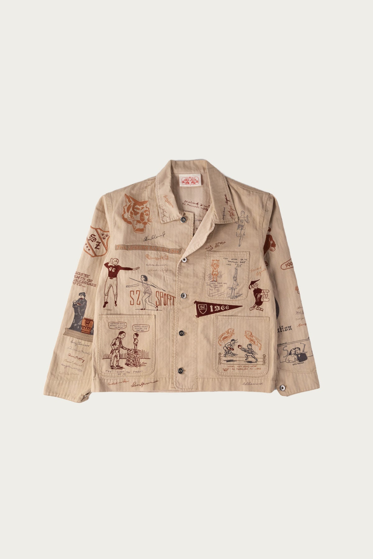Samuel Zelig - Yearbook Reunion Jacket - Tan - Canoe Club