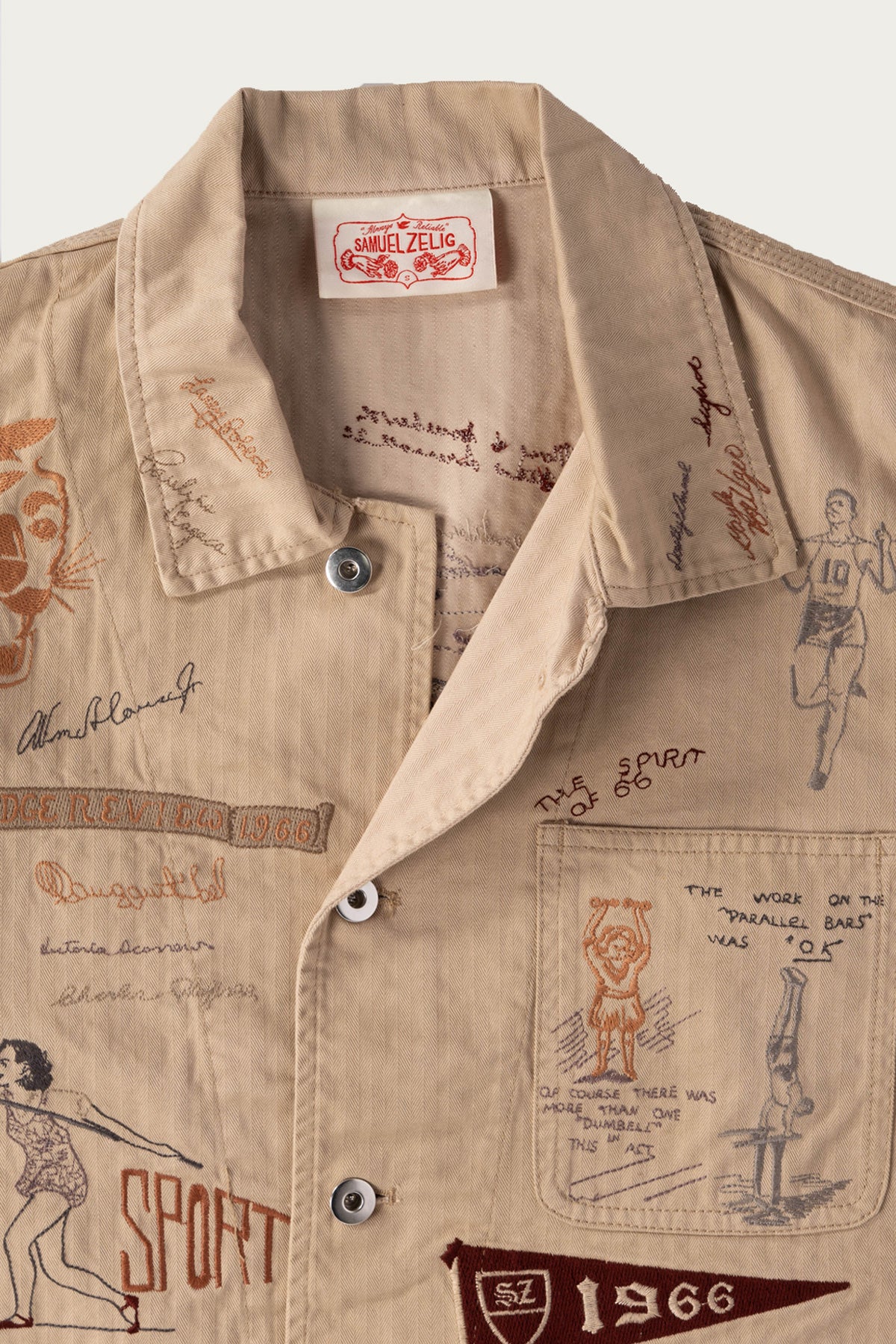 Samuel Zelig - Yearbook Reunion Jacket - Tan - Canoe Club
