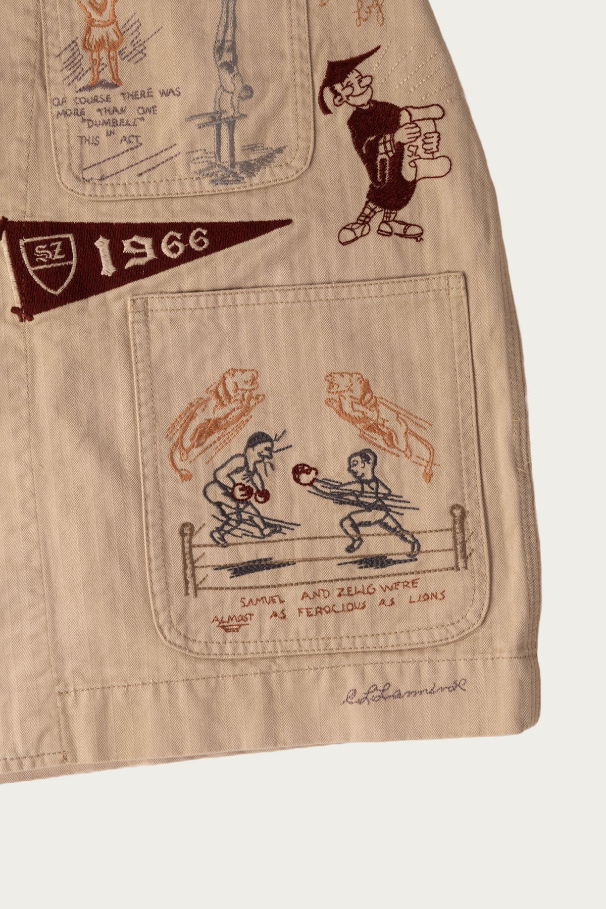 Samuel Zelig - Yearbook Reunion Jacket - Tan - Canoe Club