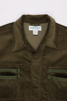 Sassafras - 9W Corduroy Overgrown Fatigue Jacket - Olive - Canoe Club