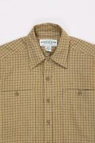 Sassafras - Check Flannel Feel Sun Half - Beige - Canoe Club