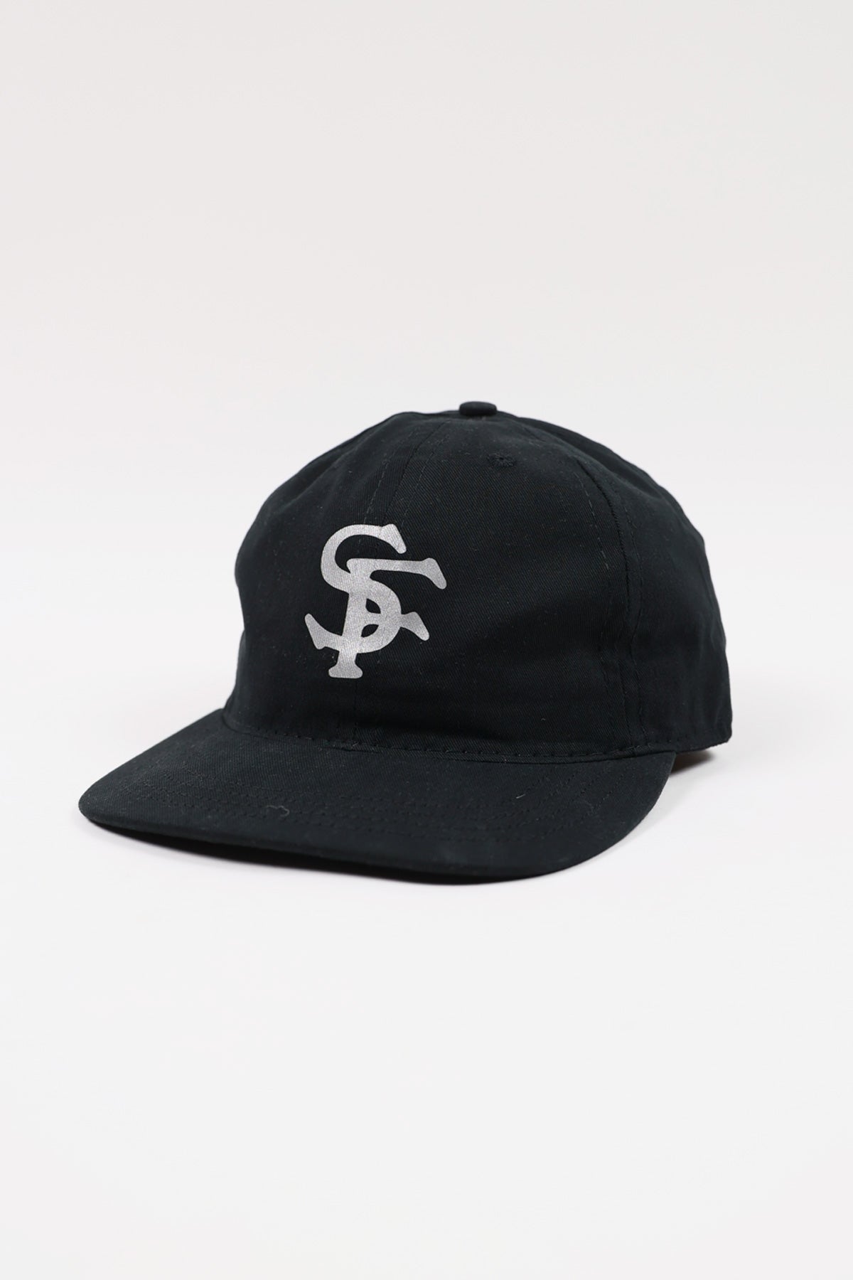 Sassafras - Cotton Twill SF Reflective Cap - Black - Canoe Club