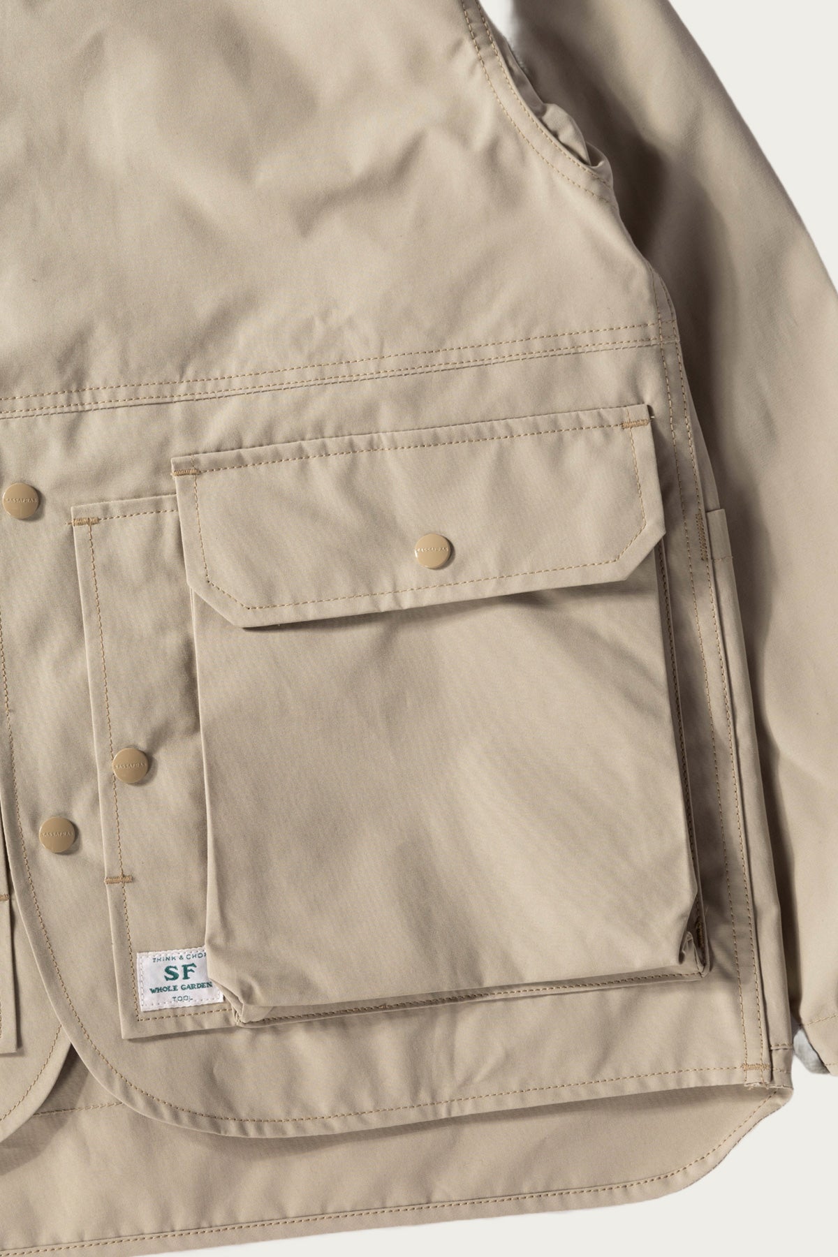 Sassafras Cultivator Jacket | Beige | Canoe Club