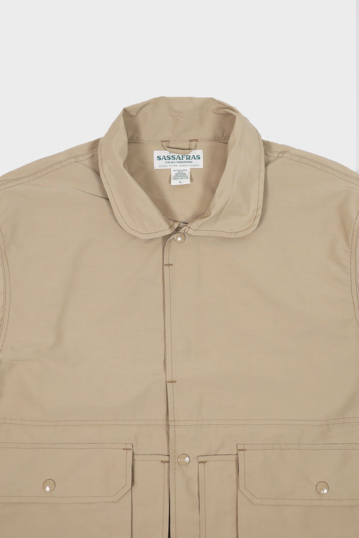 SASSFRAS Hunter Jacket/ベージュ/S Sassafras Cultivator Jacket | Beige | Canoe Club