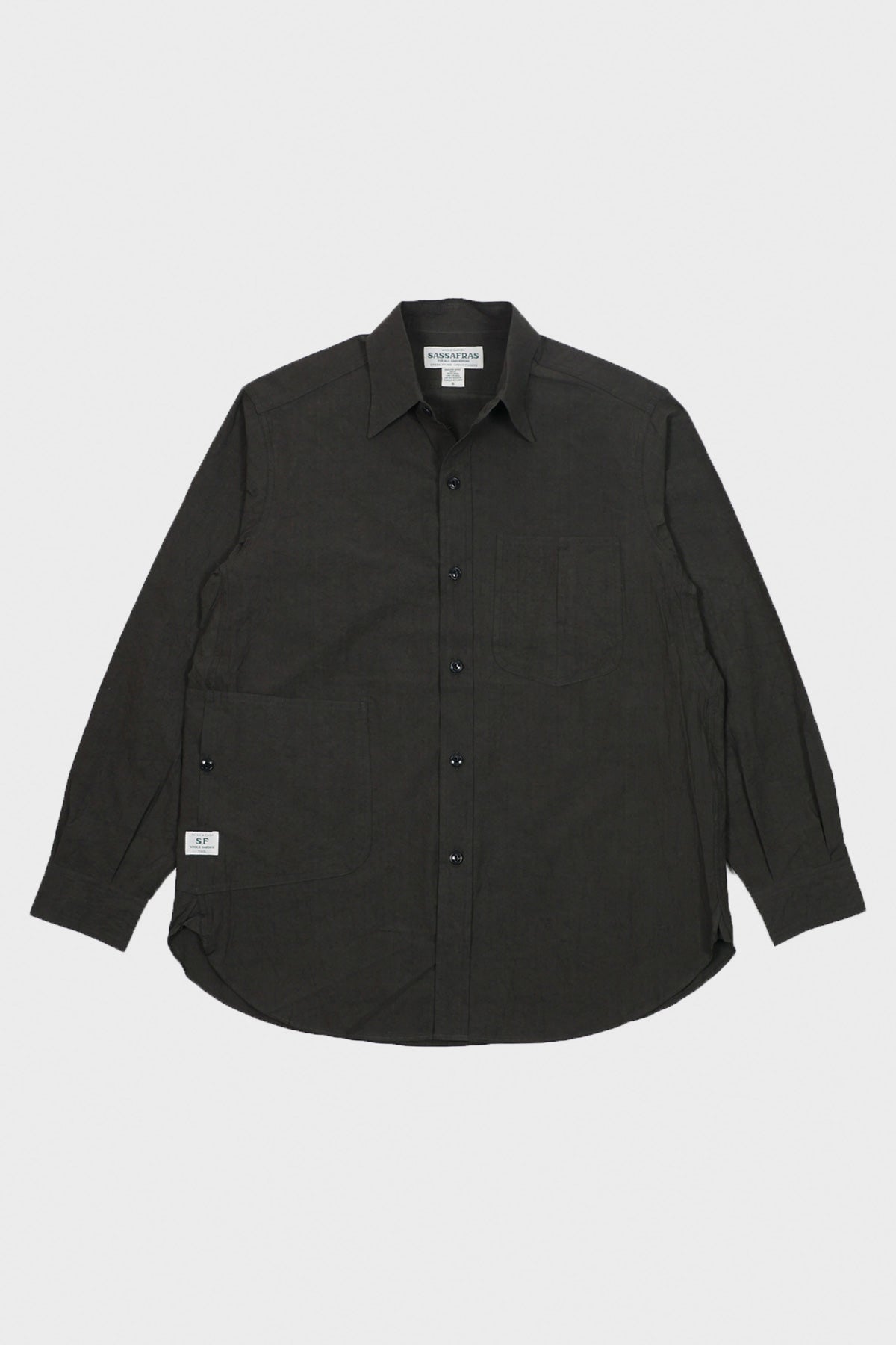 Sassafras - Diggin Shirt - Charcoal - Canoe Club