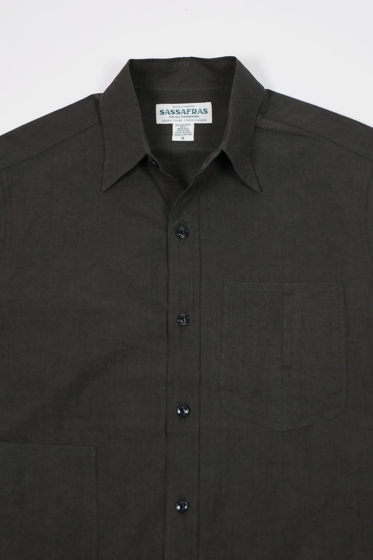 Sassafras - Diggin Shirt - Charcoal - Canoe Club