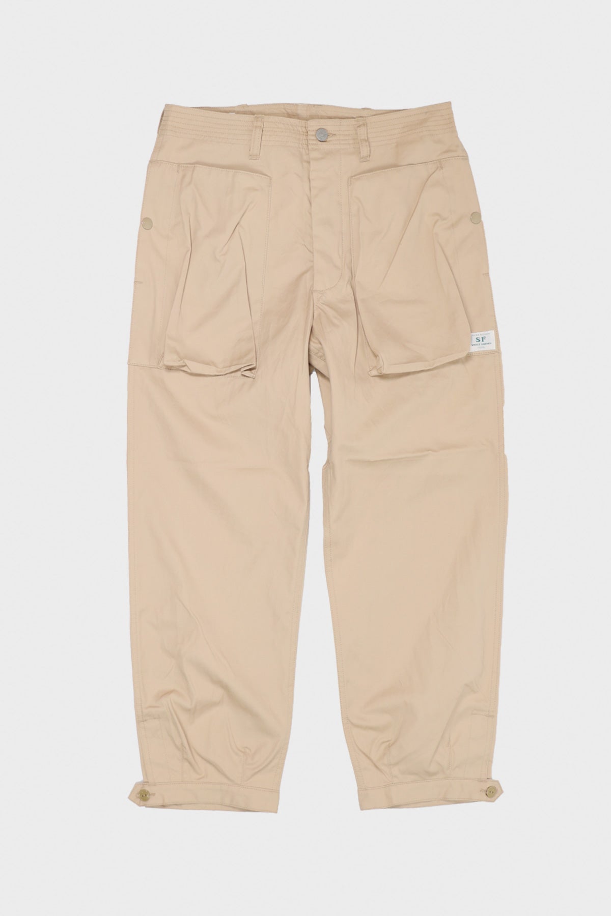 Sassafras - Digs Crew Pants - Beige - Canoe Club