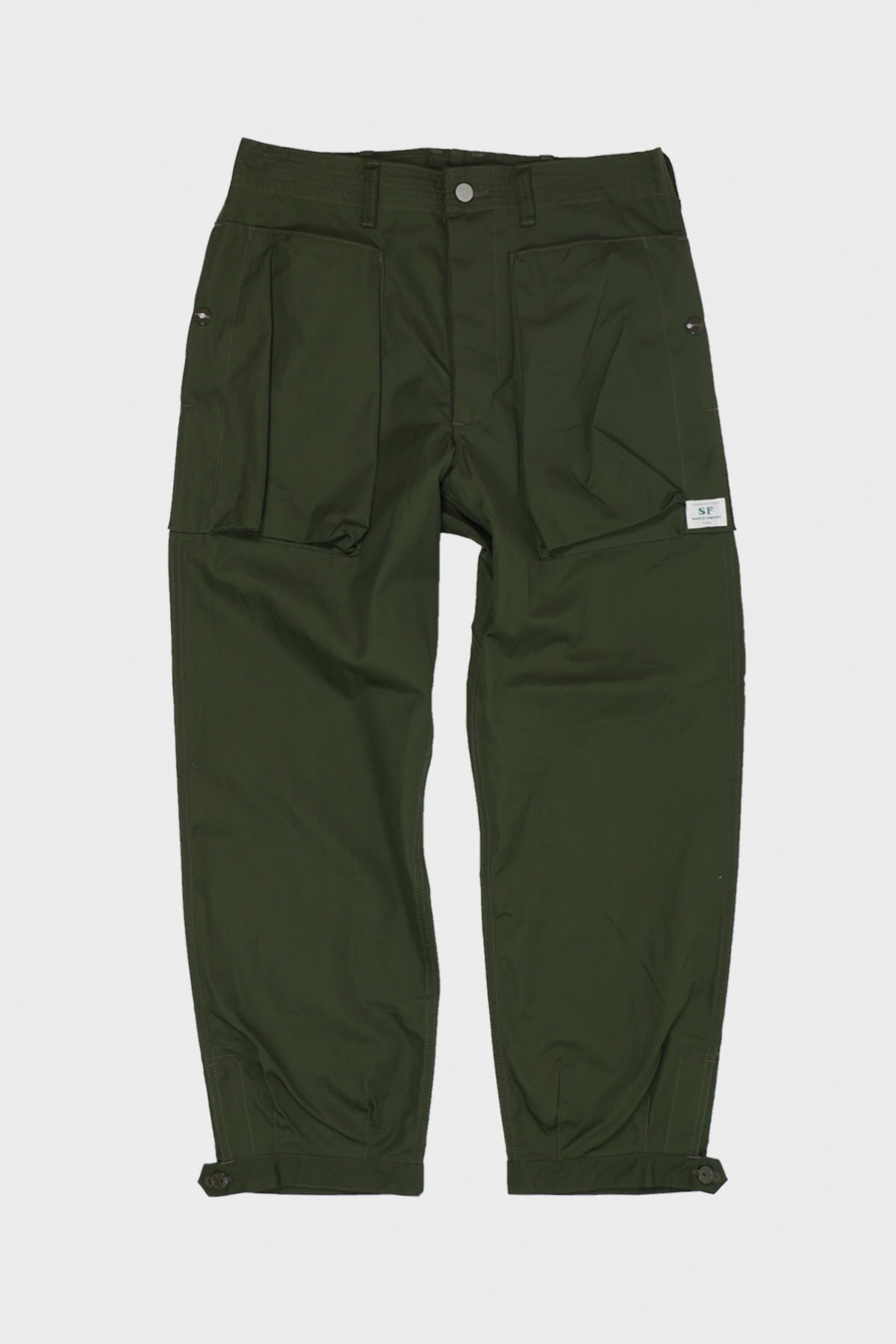 Sassafras - Digs Crew Pants - Olive - Canoe Club