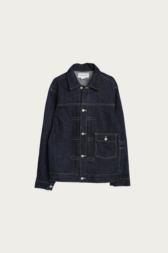 Sassafras - Gardener Jacket - Indigo - Canoe Club