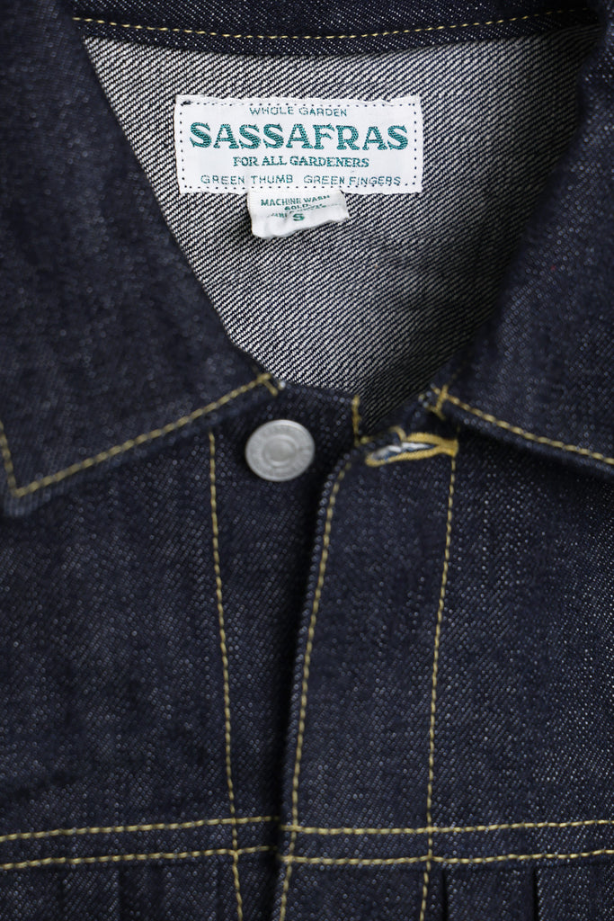 Sassafras - Gardener Jacket - Indigo - Canoe Club