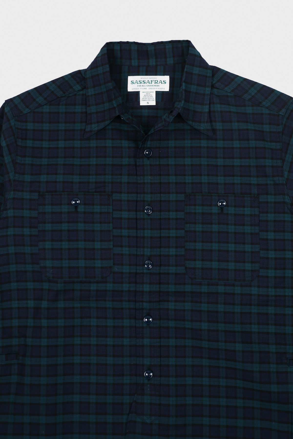 Sassafras - Gardening at Night Shirt - Blackwatch - Canoe Club