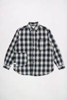 Sassafras - Hombre Check Diggin Shirt - White/Black - Canoe Club