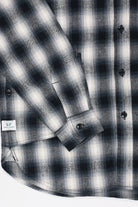 Sassafras - Hombre Check Diggin Shirt - White/Black - Canoe Club