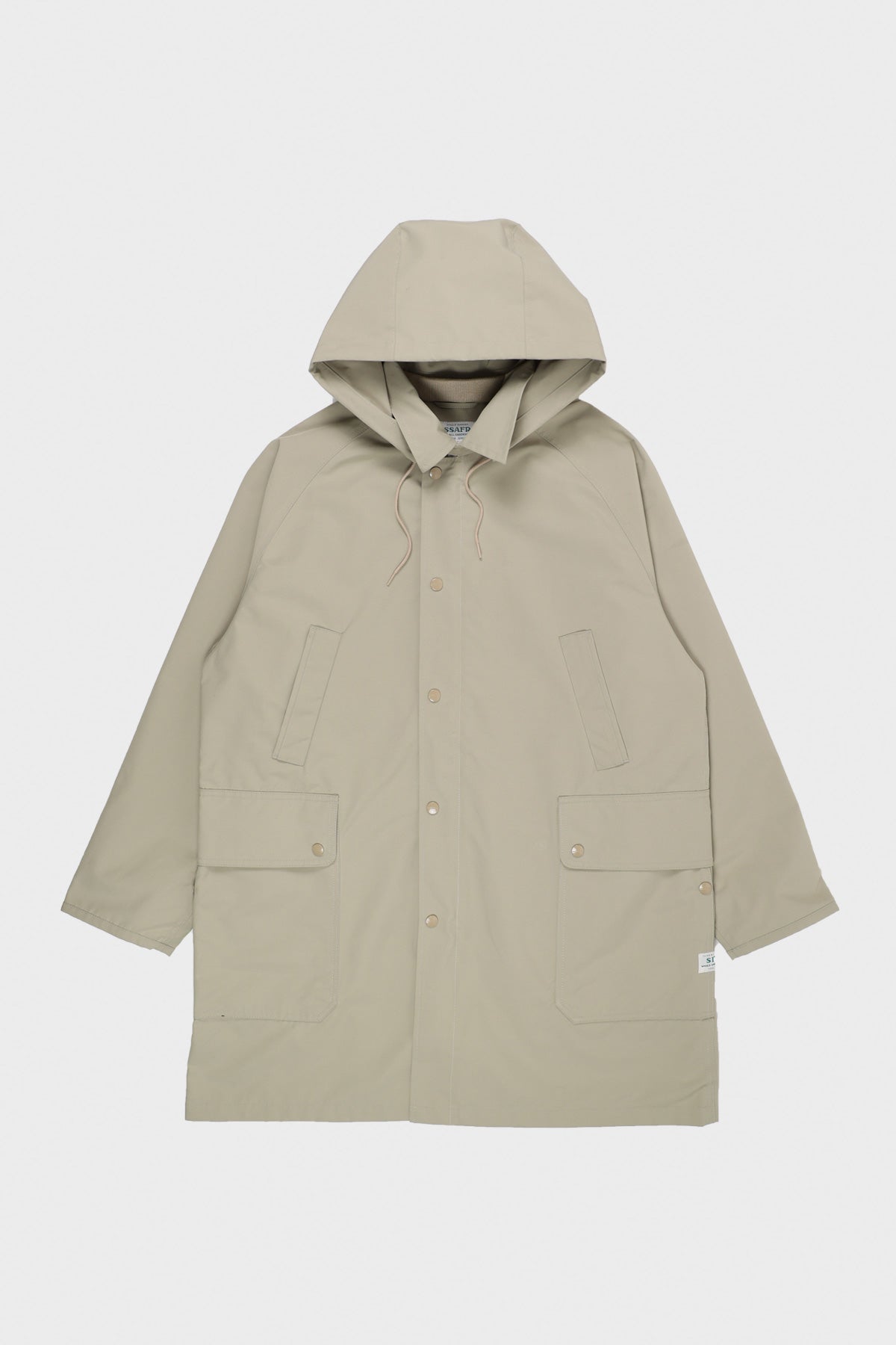 Weather Twill Fall Leaf Coat - Beige