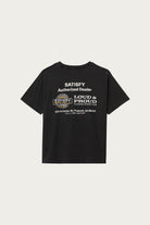 Satisfy Running - MothTech T-Shirt - Aged Black Logo - Canoe Club