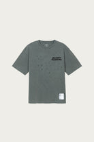 Satisfy Running - Mothtech T-Shirt - Faded Black (Logo) - Canoe Club