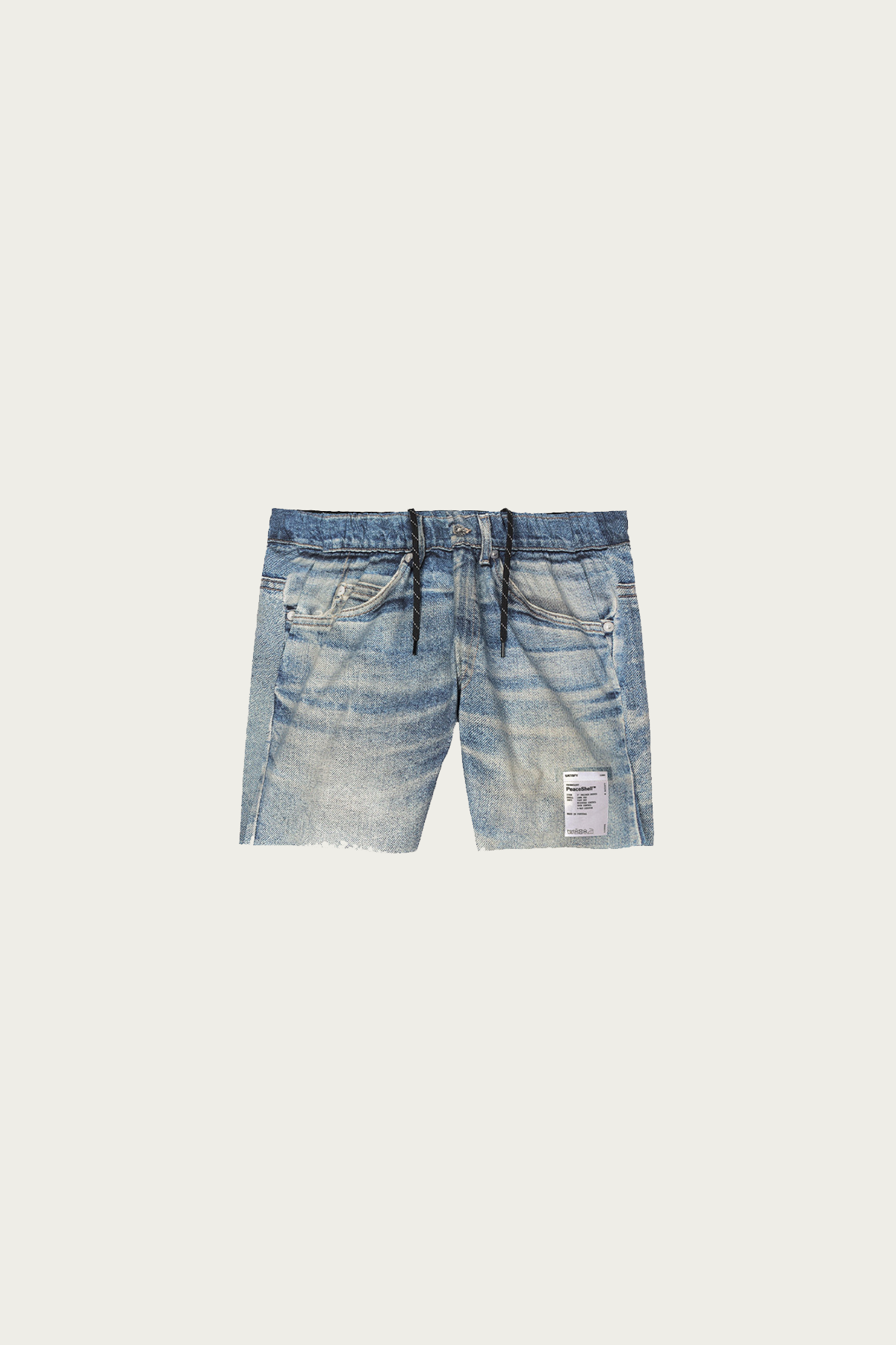Satisfy Running - PeaceShell 5" Unlined Shorts - Digital Denim - Canoe Club