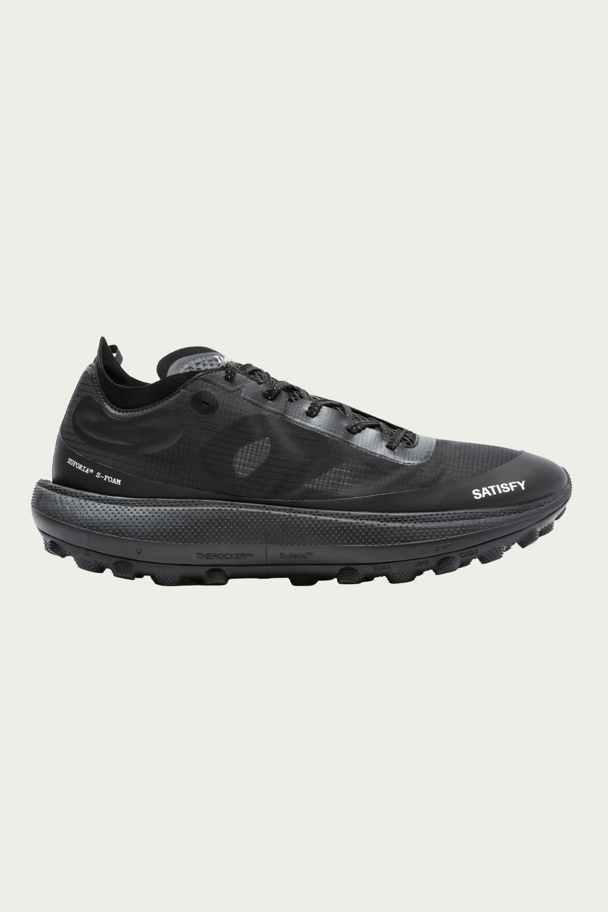 Satisfy Running - The Rocker - Jet Black - Canoe Club