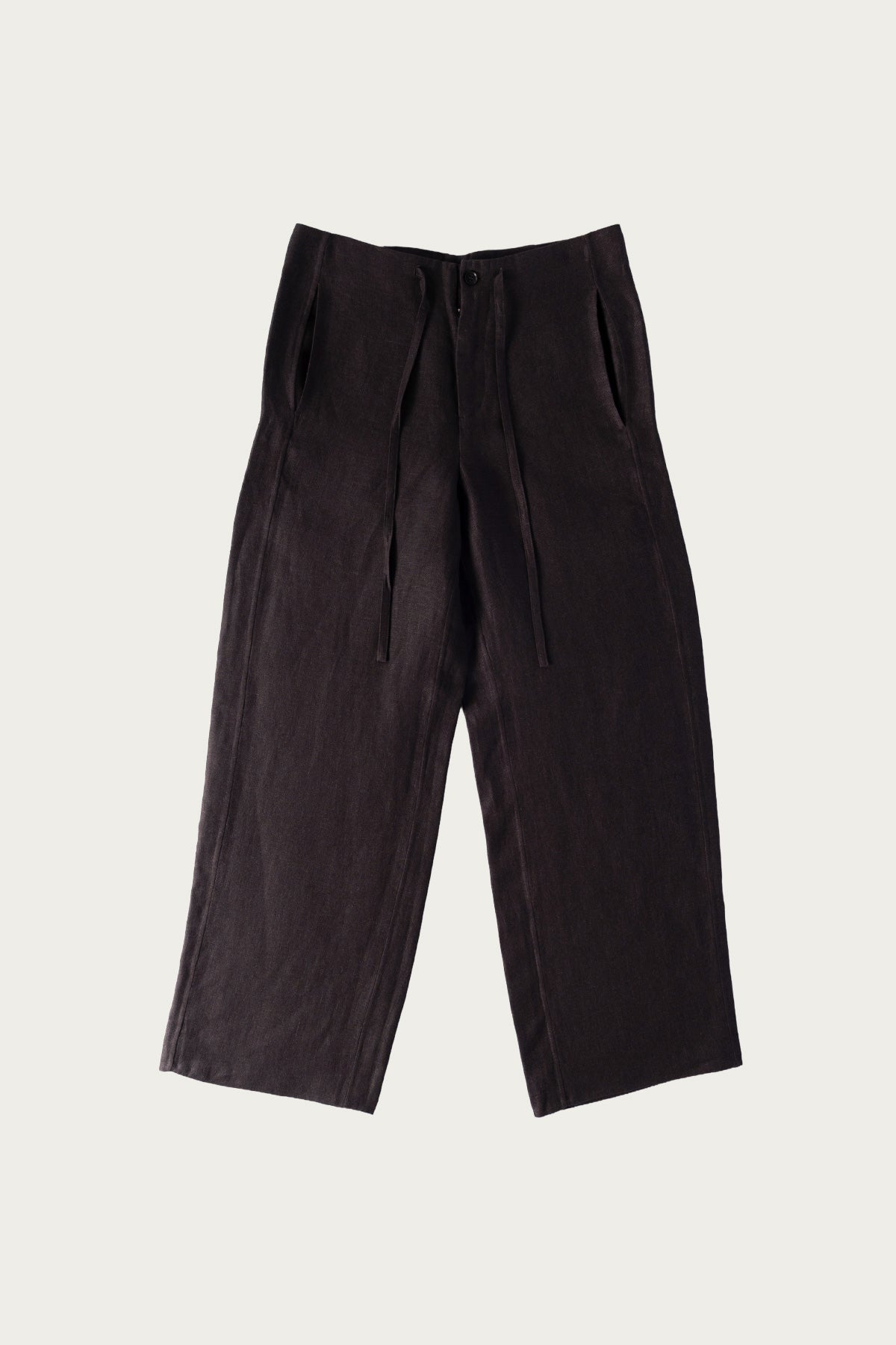 Seya - Double Face Relax Pants - Mud Indigo - Canoe Club
