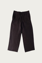 Seya - Double Face Relax Pants - Mud Indigo - Canoe Club
