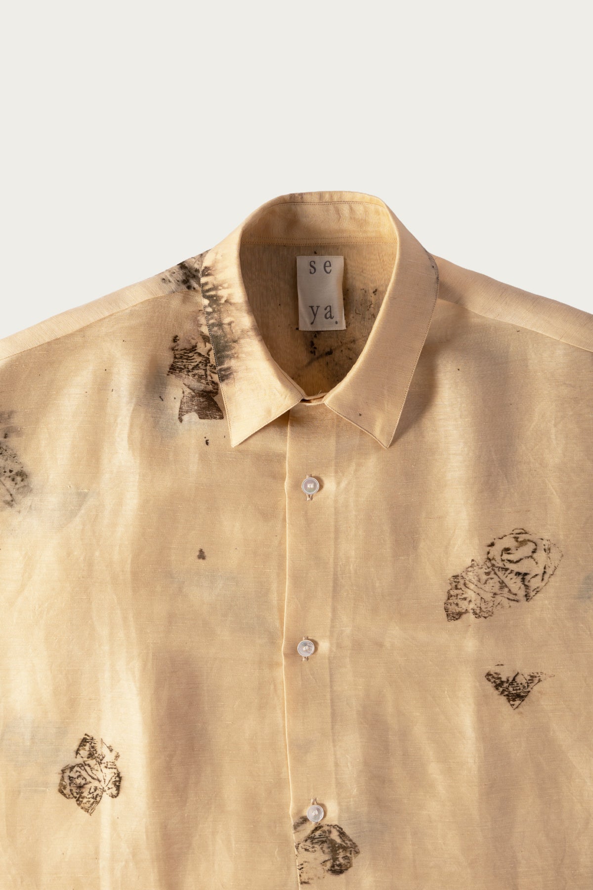 Seya - Eternal Summer Shirt - Hand Leaf Print - Canoe Club