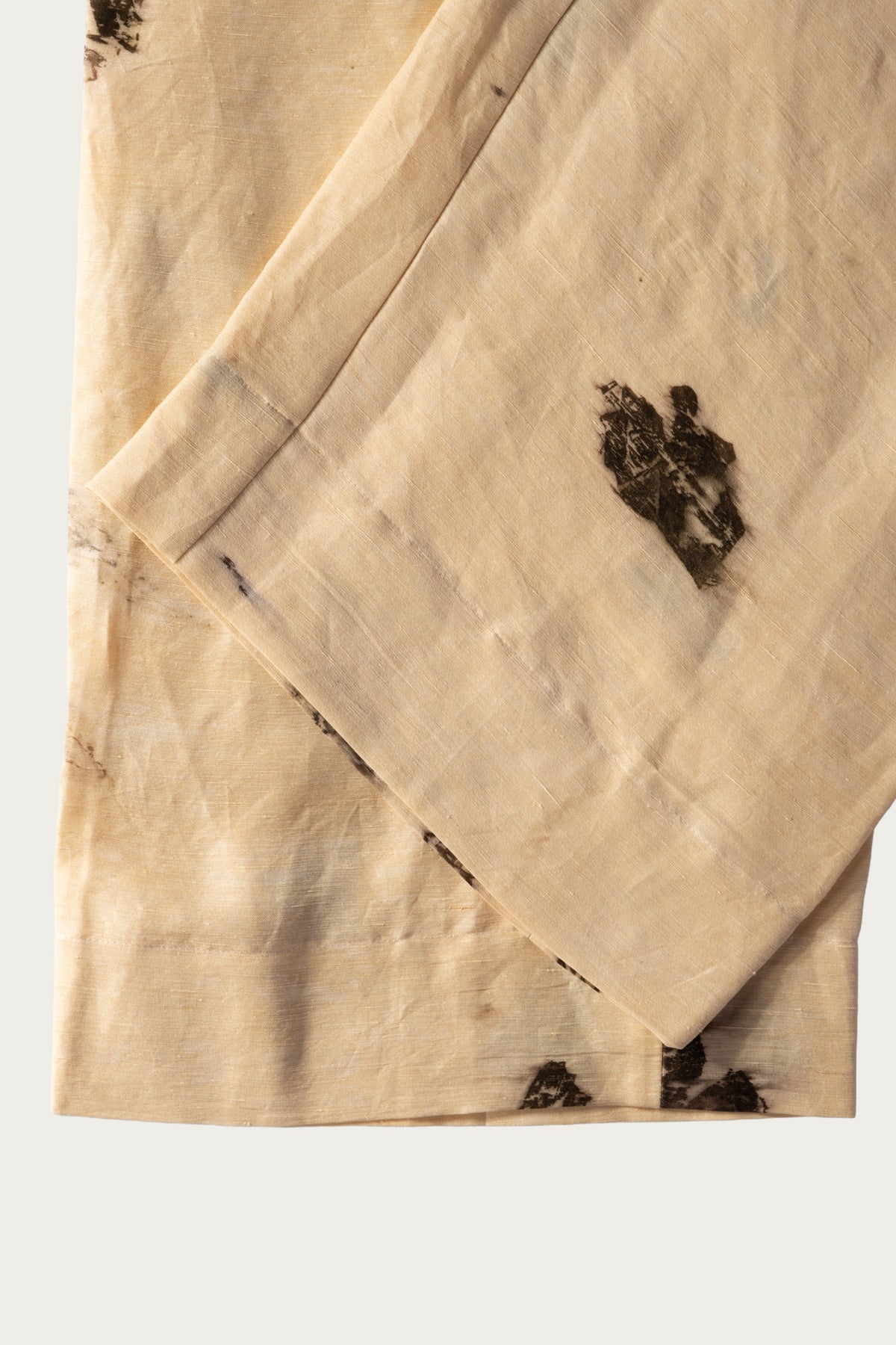 Seya - Nam Ou River Trip Pants - Hand Leaf Print - Canoe Club
