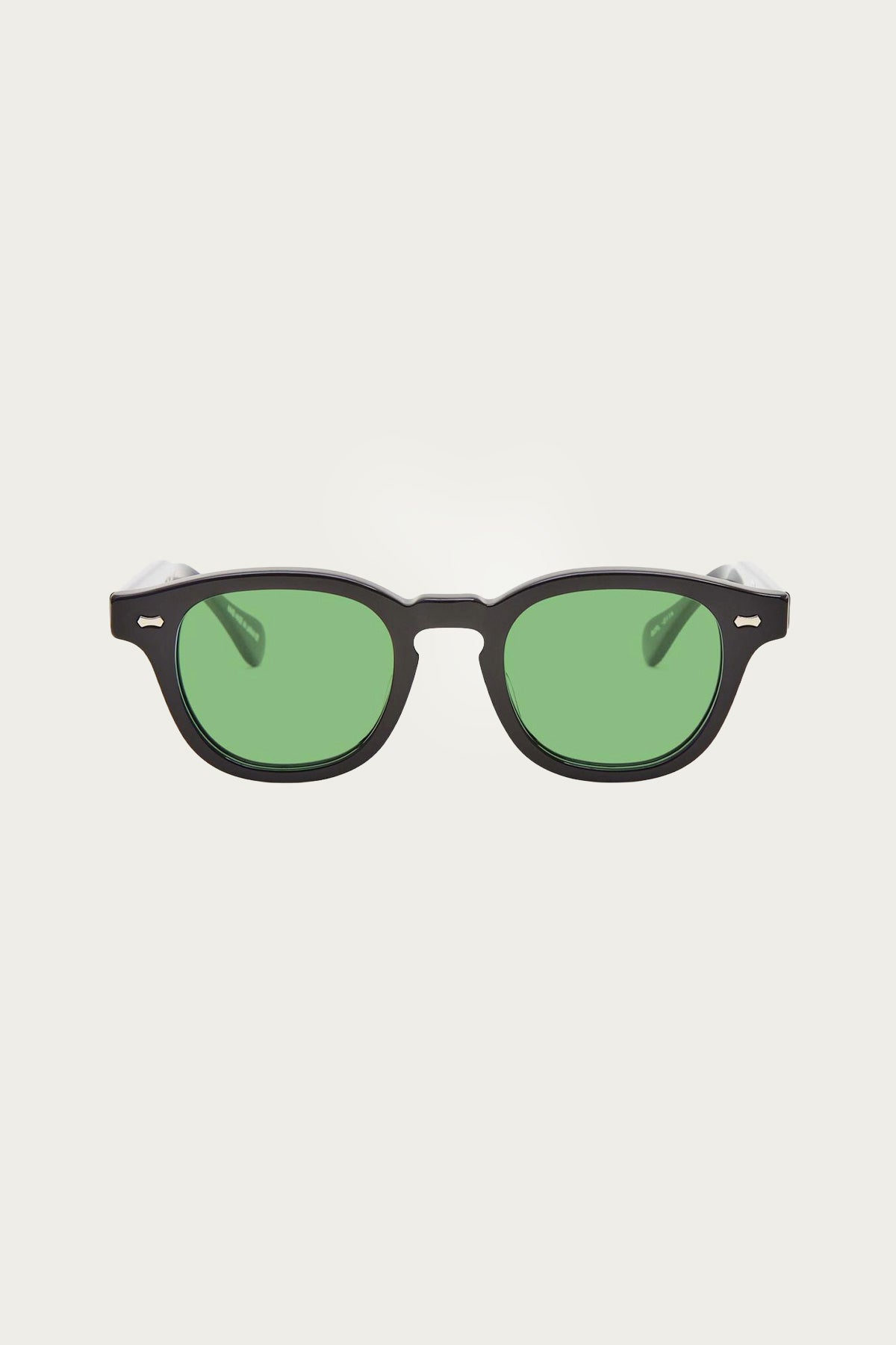Shady Character Eyewear - Arnie 46 - Black/Medium Green - Canoe Club