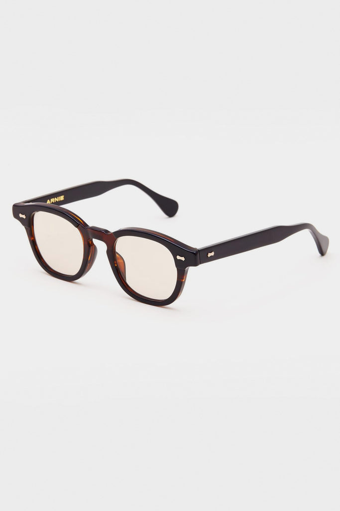 Shady Character Eyewear - Arnie 46 Brow - Root Beer Sasa - Canoe Club