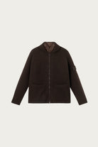 Stone Island - Cashmere President's Knit w/ Detachable Padded Lining - Dark Brown - Canoe Club