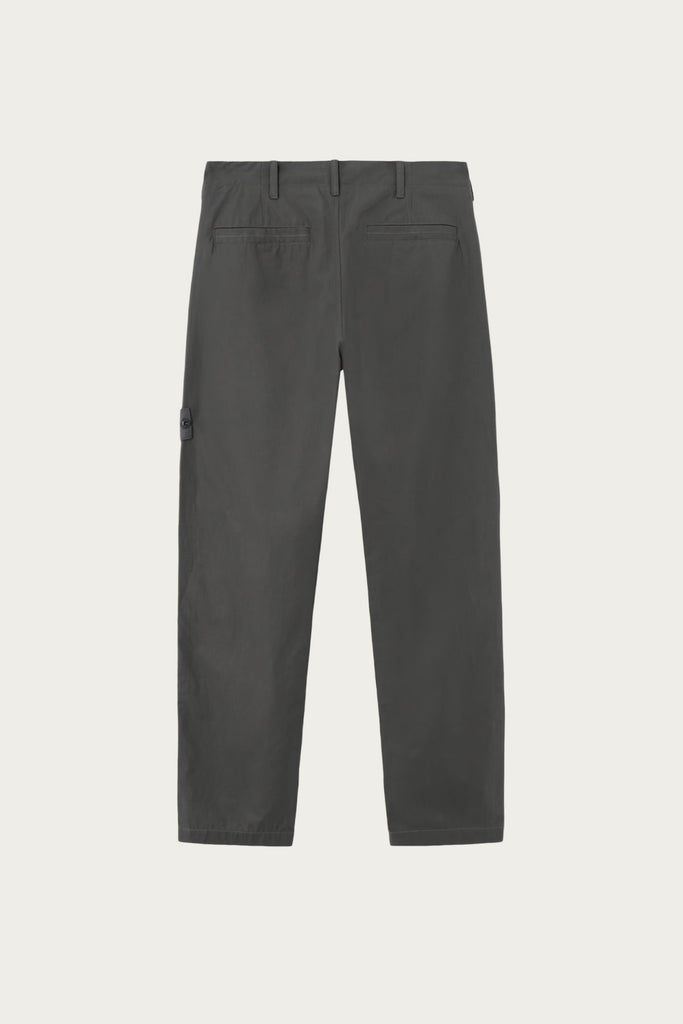 Stone Island - Weatherproof Cotton Canvas Trousers - Grey - Canoe Club