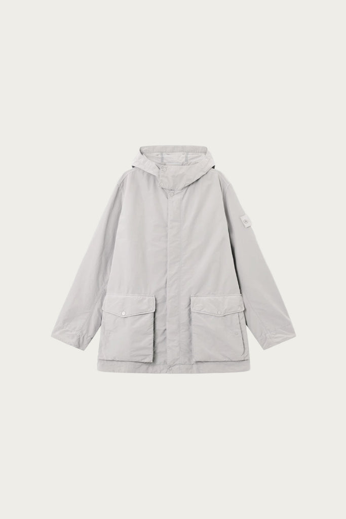 Stone Island David Light Hooded Jacket | Grey | Canoe Club