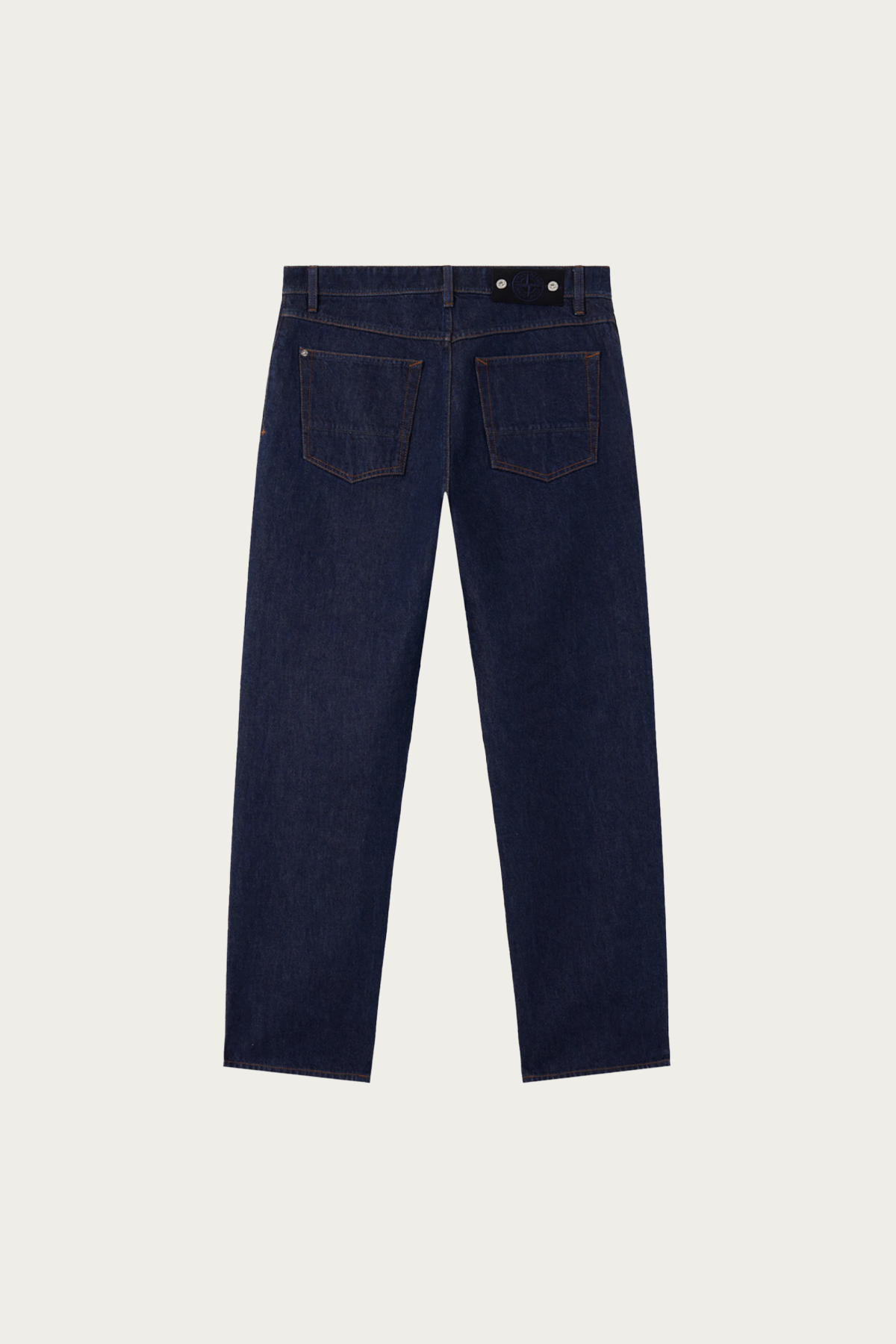 Stone Island - Loose-Fit 5 Pocket Jeans - Indigo Denim Rinsed - Canoe Club