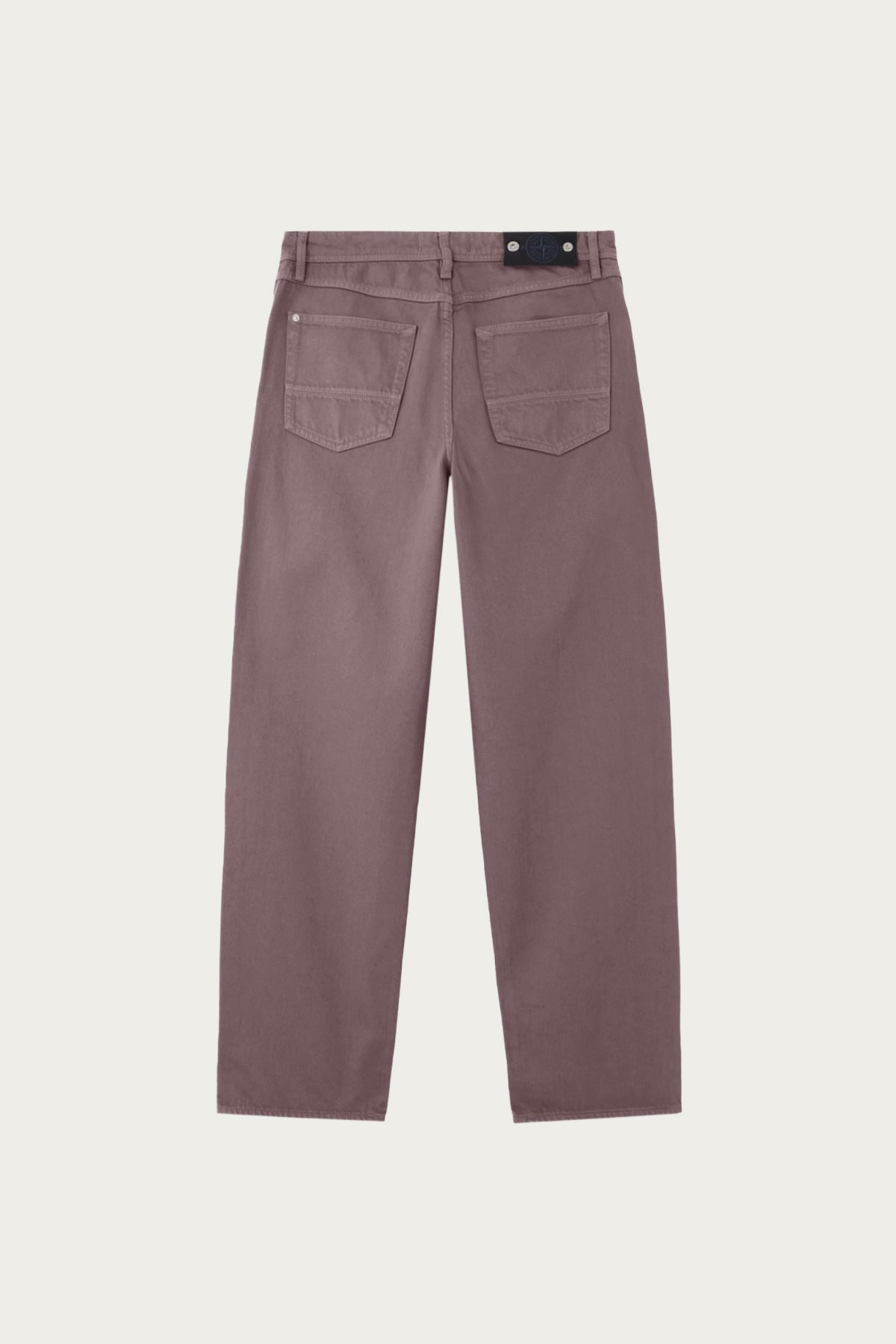Stone Island - Loose Bull Denim Pants - Mauve - Canoe Club
