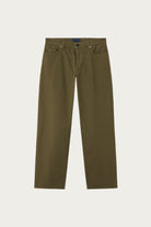 Stone Island - Loose Bull Denim Pants - Olive - Canoe Club