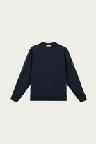 Stone Island - Malfile Fleece "Old" Effect - Navy - Canoe Club