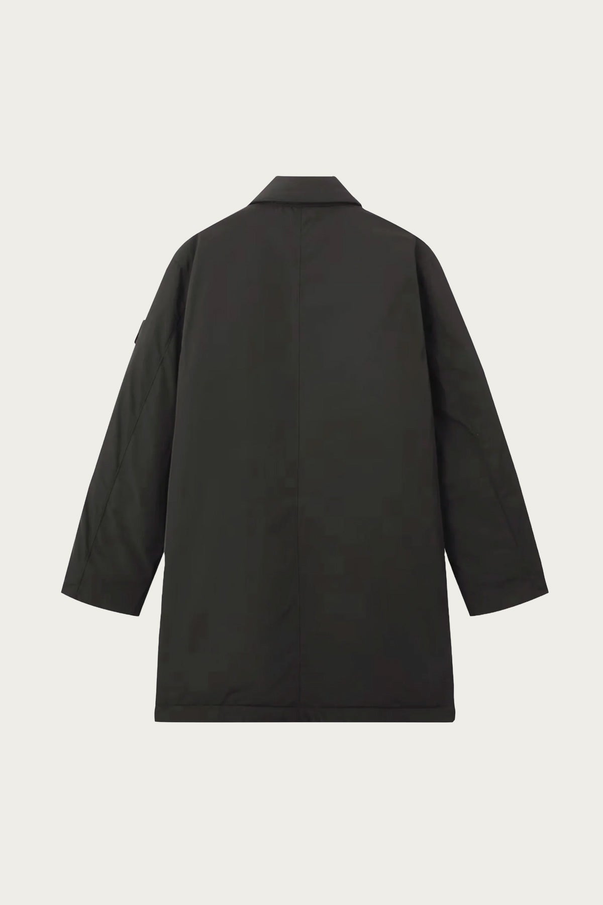 Stone Island - Microtwill Long Coat - Lead Grey - Canoe Club