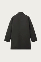 Stone Island - Microtwill Long Coat - Lead Grey - Canoe Club